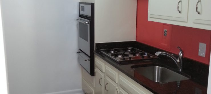Kitchen with Accent Wall