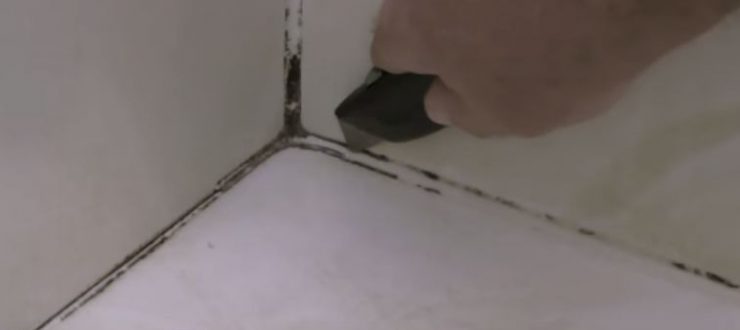 Replace Your Moldy Caulking